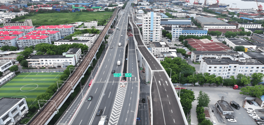 皇冠信用网出租_官宣！上海新增一条高架皇冠信用网出租，明天10时通车！限速80公里/小时，通车范围示意图来了→