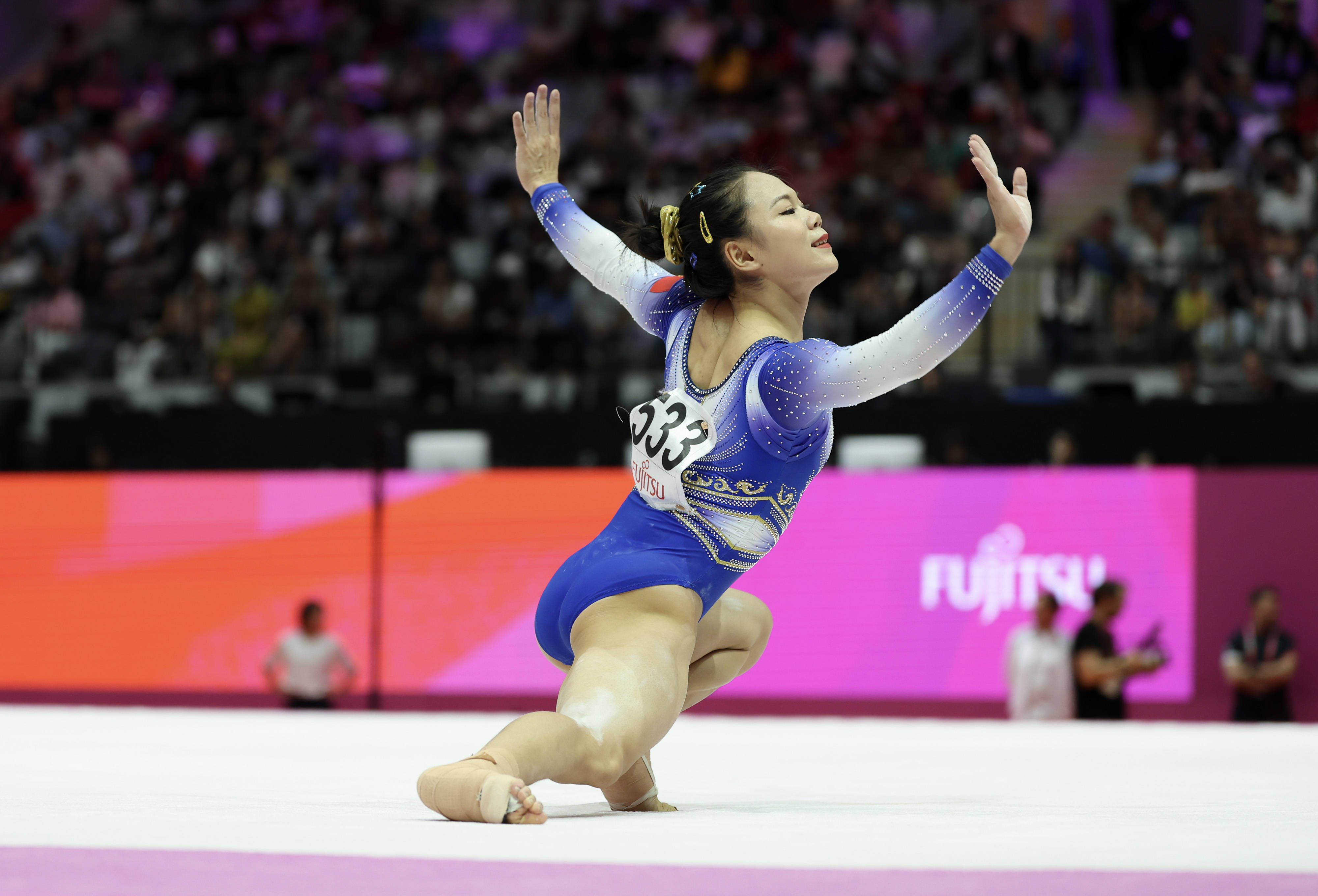 皇冠信用網会员开户_（体育）体操——世锦赛：张清颖获女子个人全能季军